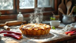 Rhabarberkuchen gelingt immer: Der Mehl-Trick gegen den wässrigen Boden laut Bäckermeistern