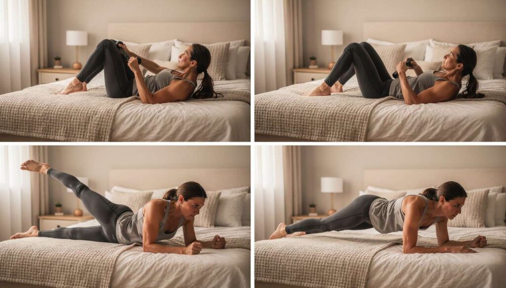 Bauchtraining im Bett: 4 Übungen, die nach 60 laut Sporthochschule Köln mehr bringen